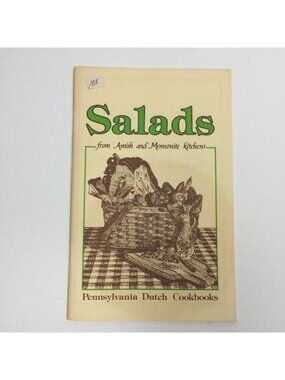 DESSERTS Amish Cookbooks Set of 6 Pies Salads Soups Veggies Desserts Cookies